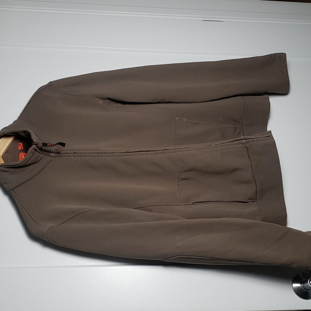 Hugo Boss X-Large Men’s Brown Orange Zip Jacket